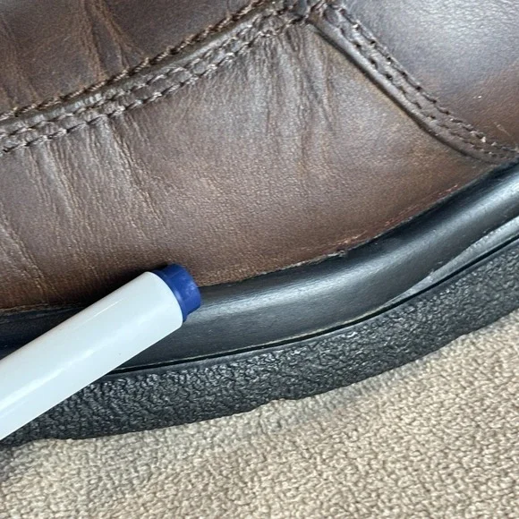 Red Wing Safety Chukka Steel Toe Work Boots 6662 Mens 10.5 E3 Brown Leather READ - Picture 12 of 13